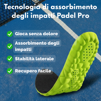 Solette Padel Pro – Gioca più a lungo, senza dolore