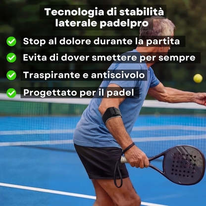 Supporto al gomito – Assorbe le vibrazioni della racchetta