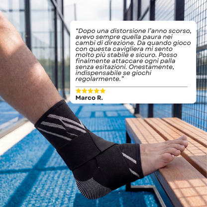 Cavigliera Padelpro – Cambi di direzione in totale controllo