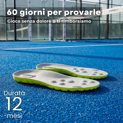 Solette Padel Pro – Gioca più a lungo, senza dolore