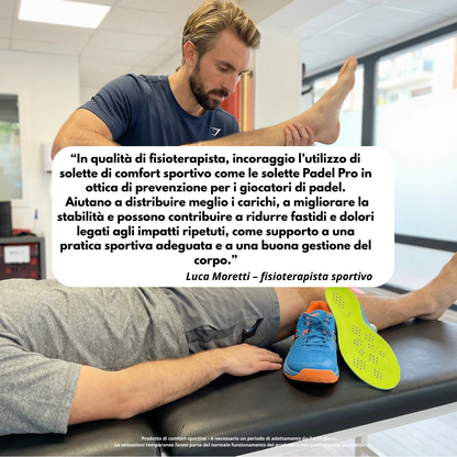 Solette Padel Pro – Gioca più a lungo, senza dolore